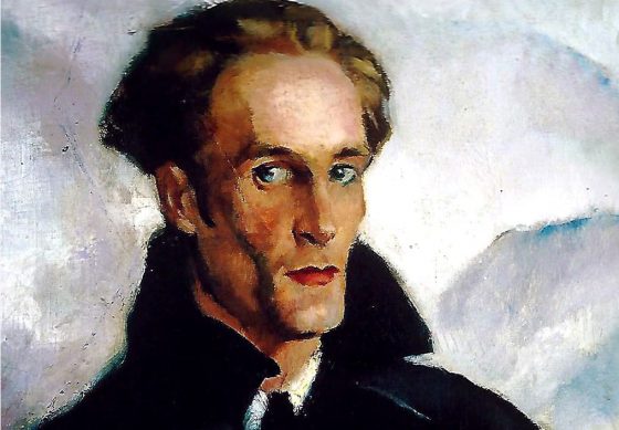 Ritratto di Lanza del Vasto, da Giovanni Costetti