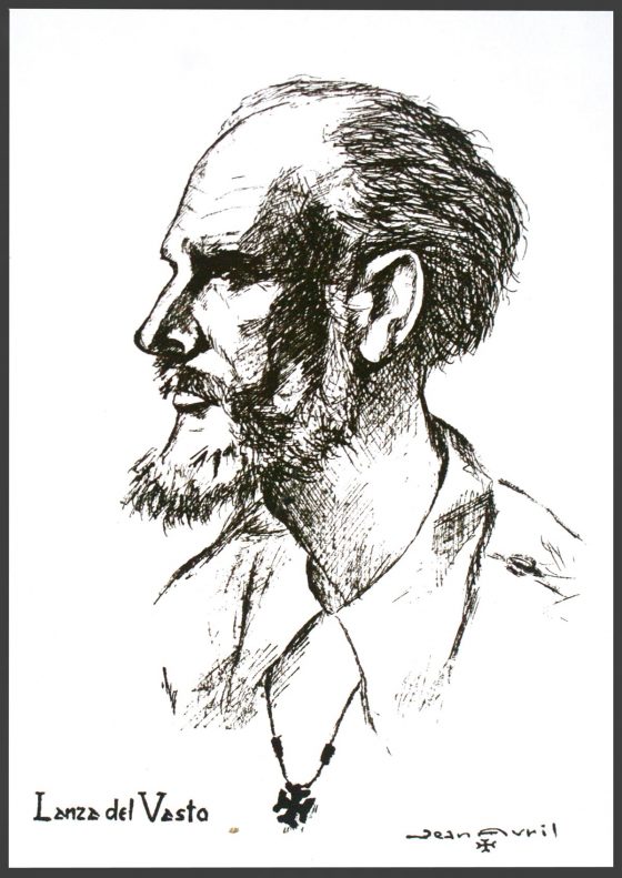 Ritratto di Lanza del Vasto