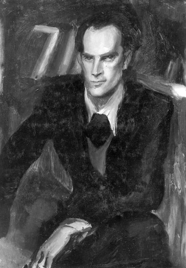 Oil portrait (Paris, 1935).