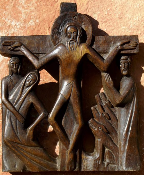 Calvario con lobos - Lanza del Vasto