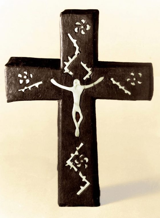 Crucifijo con espinas - Lanza del Vasto