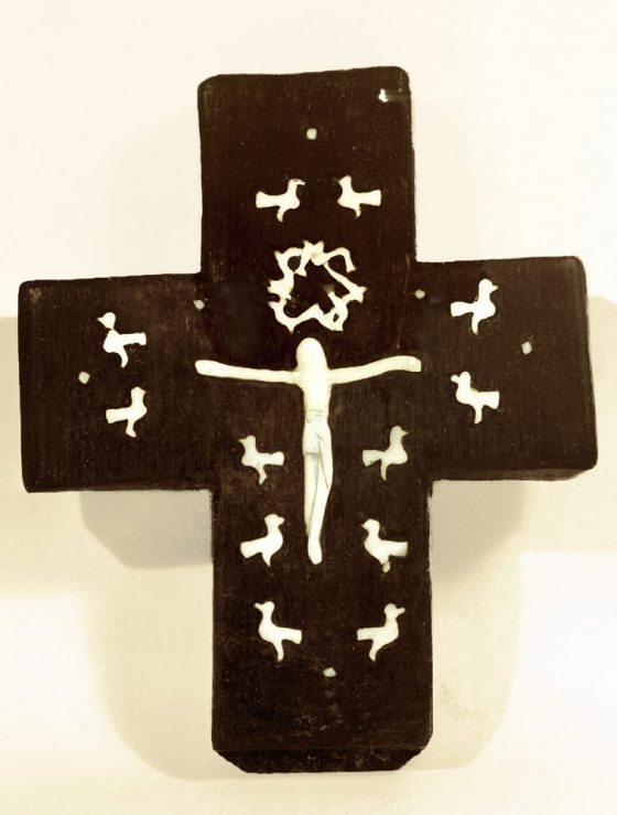 Crucifijo con pájaros - Lanza del Vasto