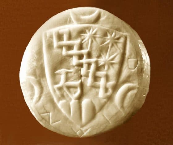 Medallón de Diana (dorso) - Lanza del Vasto