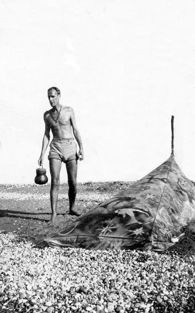 Spiaggia di Rodi - Lanza del Vasto (1938)