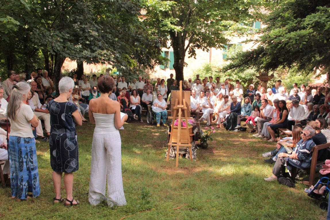 Funérailles Jean-Baptiste Libouban Lanza del Vasto